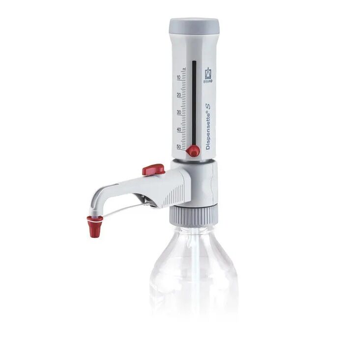 Brand 4600161 Dispensette® S  5 - 50  ml Hacim - Analog Dispenser - Vanalı