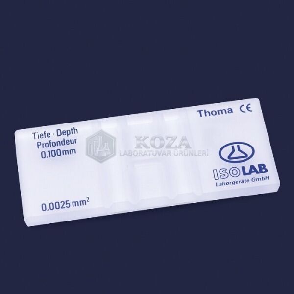 ISOLAB 075.03.002 kan sayma lamı - thoma (1 adet)