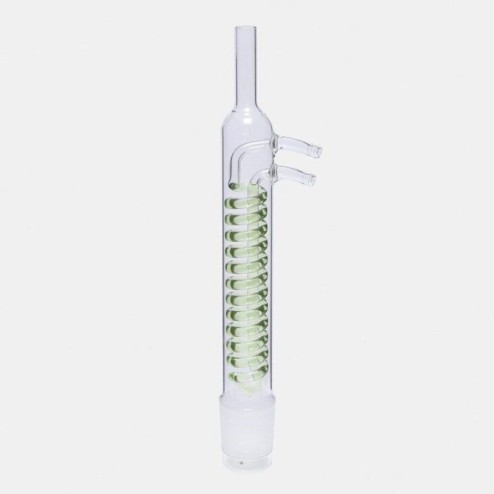 ISOLAB 035.13.250 soğutucu- Dimroth - soxhlet için - 100/250 ml - erkek şilif : NS 45/40 - cam yan kol (1 adet)