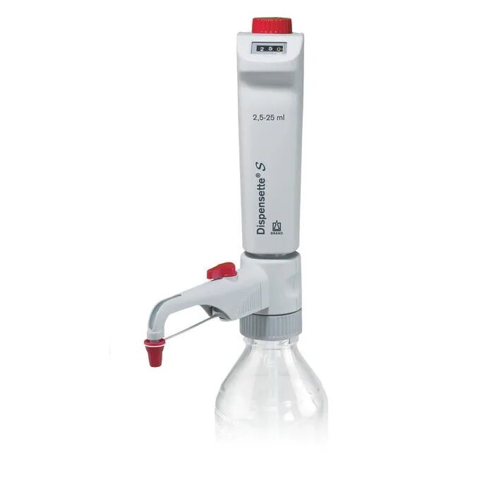 Brand 4600351 Dispensette® S  Dijital Dispenser - Vanalı  2.5 - 25  ml