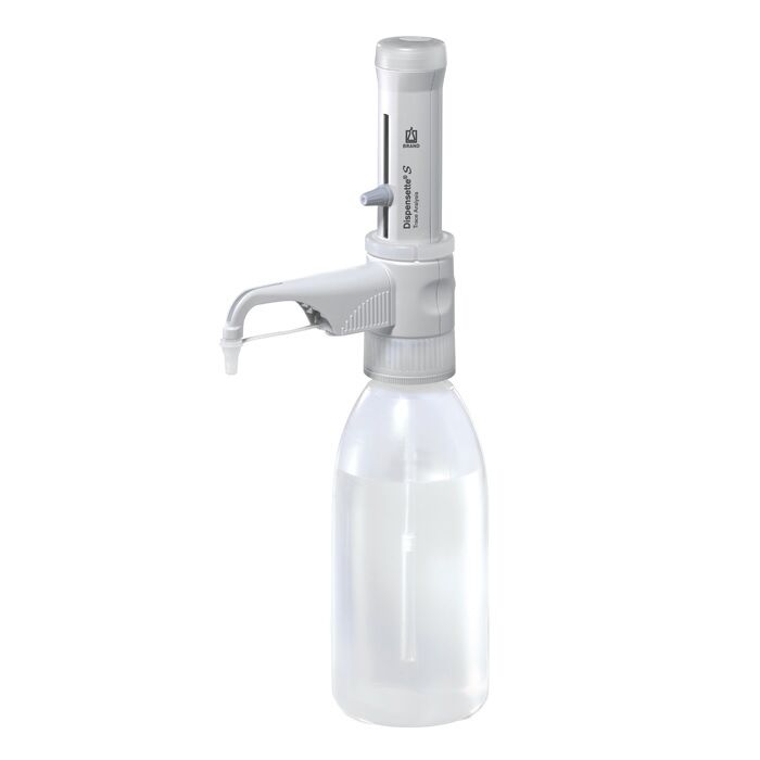 Brand 4640040 Dispensette® S Trace Analysis 1 - 10 mL Hacim - Ayarlanabilir Dispenser - Pt/Ir valf - Vanasız