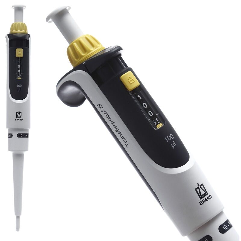 Brand 705874 Transferpette® S Ayarlanabilir Hacimli Otomatik Pipet,  10-100 ul