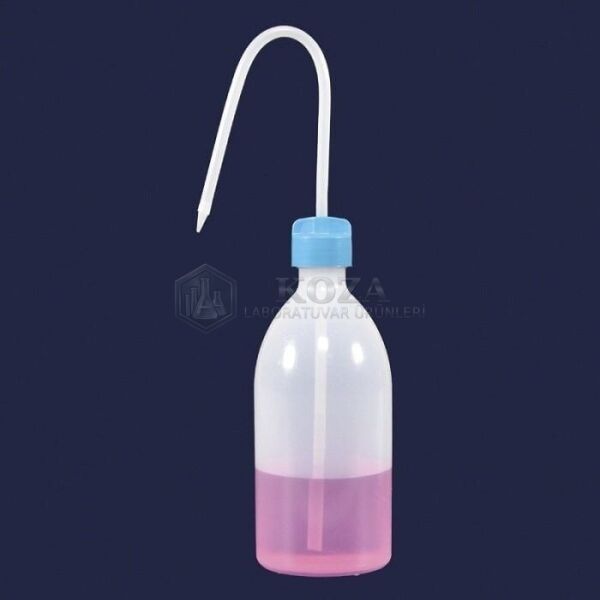 ISOLAB 062.05.05G piset - P.E - dar boyun - 500 ml - yeşil (1 adet )