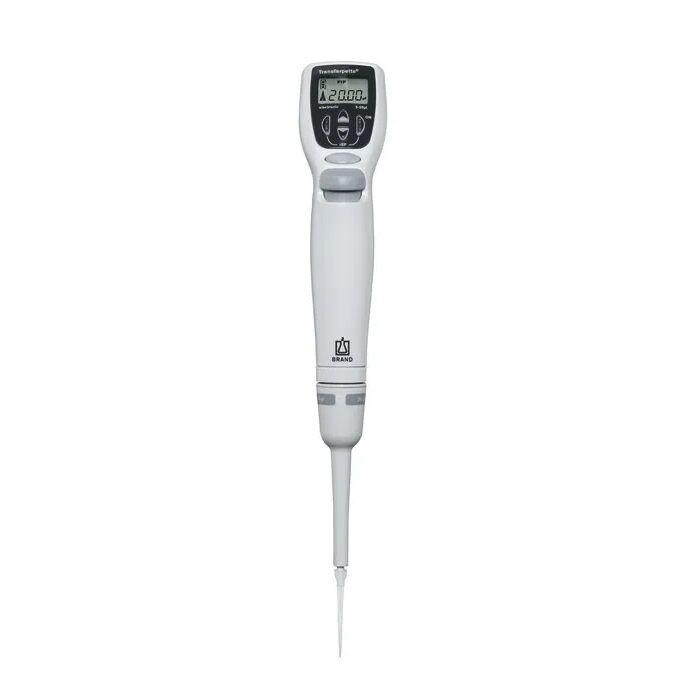 Brand 705300 Transferpette® Elektronik Ayarlı Pipet, 2 - 20 ul, kristal