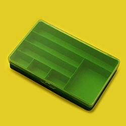 LP Italiana L291461 PP Kapaklı Kutu, 245x155x40 mm, 7 Bölmeli  Ambalaj: 1 Ad.