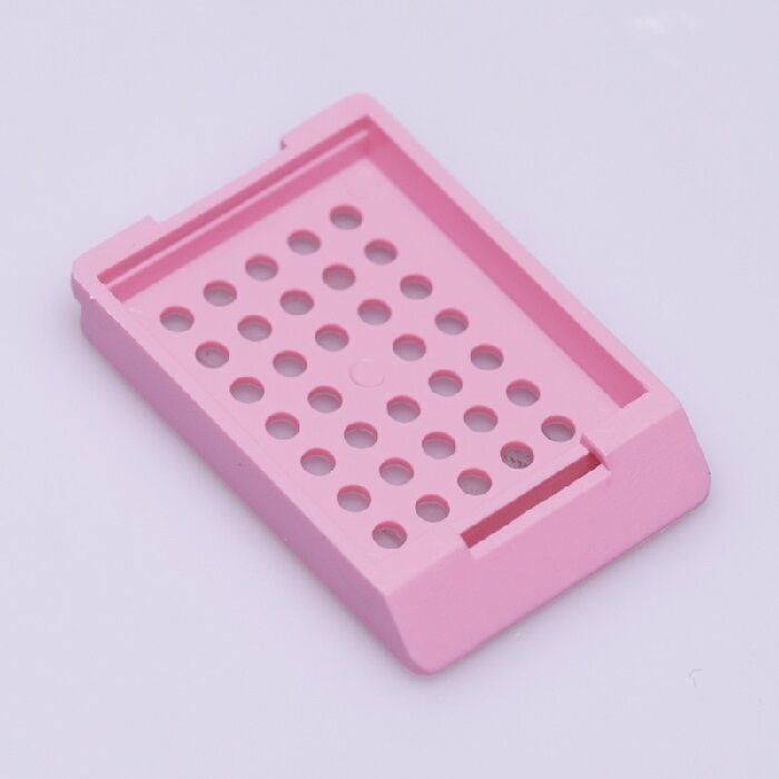 ISOLAB 074.01.004 parafin kasedi - kapaksız - pembe (500 adet)