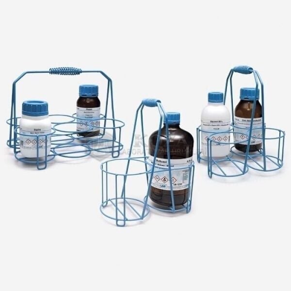 ISOLAB 062.66.902 şişe sepeti - tel - 2500 ml şişeler için (1 adet )