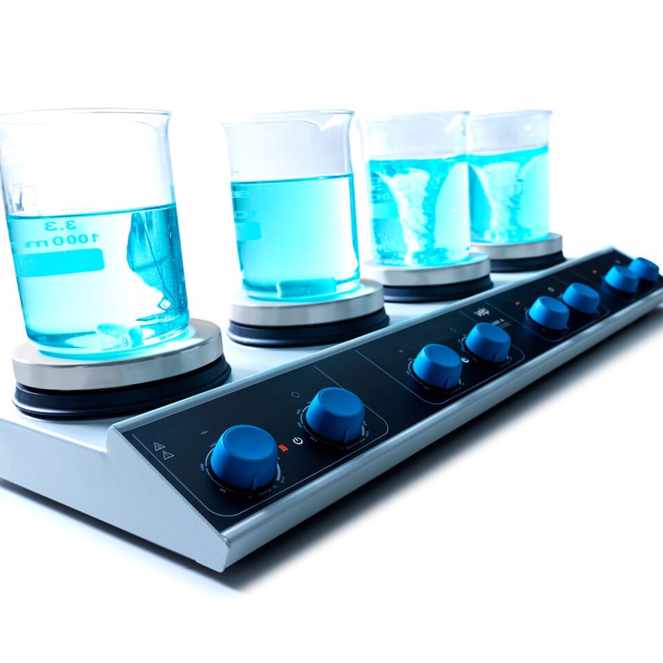 VELP AM4 Dijital Pro Sistem - Isıtıcılı Manyetik Karıştırıcı / 1500 rpm / 230V / 50-60Hz