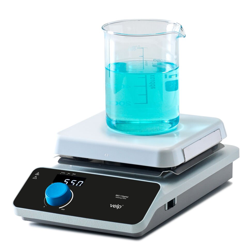VELP REC 10 Dijital Seramik Isıtıcılı Plaka 230V / 50-60Hz / 550 °C