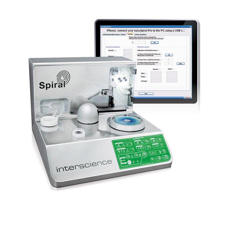 İnterscience EasySpiral Pro Otomatik Petri Dolum Cihazı / 90 - 150 mm / 200 ul
