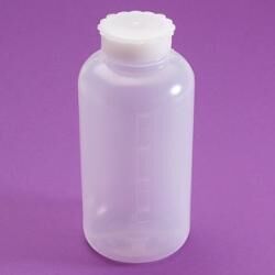 LP Italiana L294220 LDPE Şişe, Silindirik, Taksimatlı, Contalı Kapak, Geniş Boyunlu, 50 ml  Ambalaj: 1 Ad.