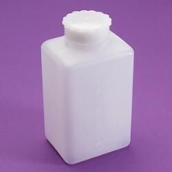 LP Italiana L294236 HDPE Şişe, Kare, Taksimatlı, Contalı Kapak, 2000 ml  Ambalaj: 1 Ad.