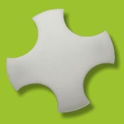 LP Italiana L295034 PTFE Teflon Manyet Balık, 4 Başlı, 12x30 mm  Ambalaj: 1 Ad.