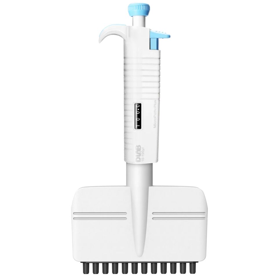 DLAB MicroPette Plus 12 Kanal Ayarlanabilir Otomatik Pipet / 10-100ul