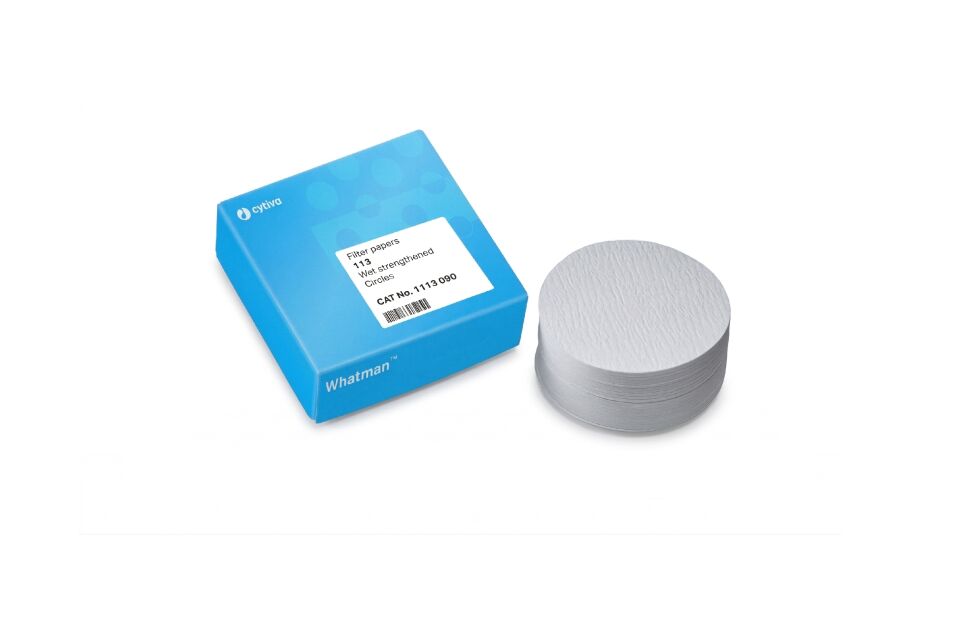 Whatman® WHA1113125-1PKG qualitative filter paper grade 113 creped