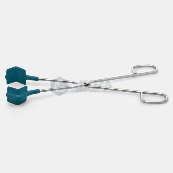 ISOLAB 029.03.002 balon maşası - 2 çeneli - paslanmaz çelik - 300 mm (1 adet )