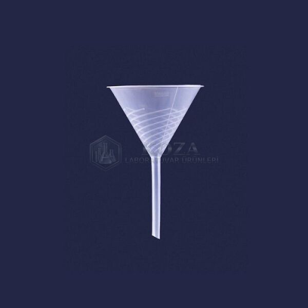 ISOLAB 041.05.120 huni - P.P - genel amaçlı - yivli - çap 120 mm (1 adet)