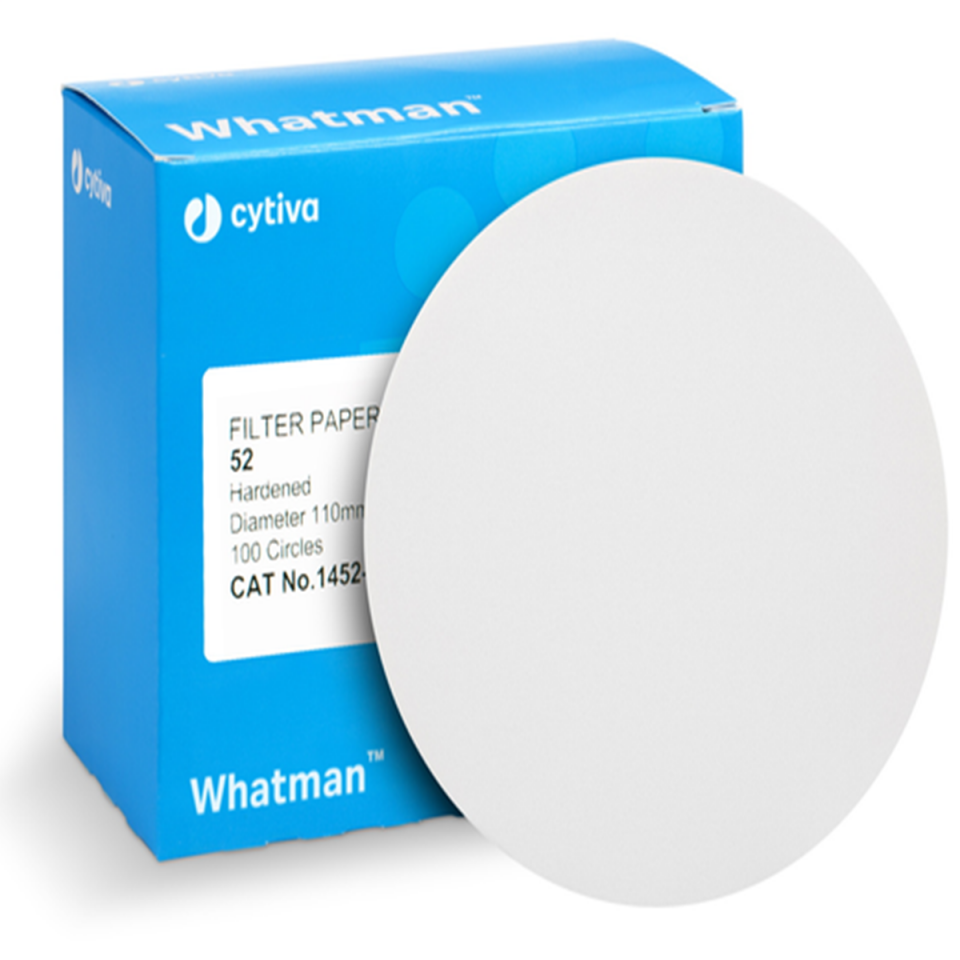 Whatman® WHA1452110-1PKG quantitative filter paper hardened low-ash grade 52