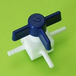 LP Italiana L295530 PTFE Hortum Bağlantısı, ''T'' Şekilli, Musluklu, 8.0x3 mm  Ambalaj: 1 Ad.