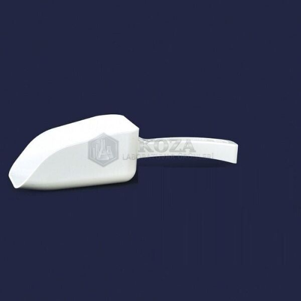 ISOLAB 037.35.100W kürek - P.S - dibi düz - kapaksız - 100 ml - beyaz (1 adet )