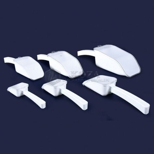 ISOLAB 037.36.050W kürek - P.S - dibi düz - kapaklı - 50 ml - steril - beyaz (1 adet )