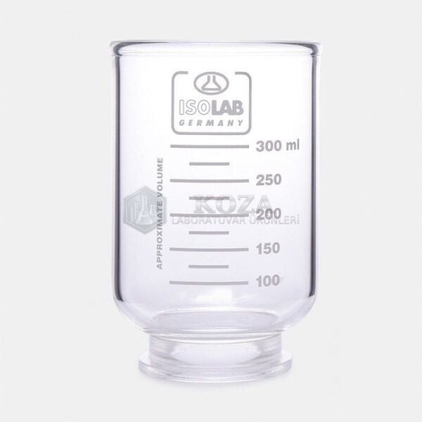 ISOLAB 043.03.003 filtre hunisi - vakum filtre düzeneği için - 300 ml (1 adet)