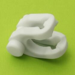 LP Italiana L295587 PTFE Klips, Şilif Bağlantısı için, Konik, 10/19  Ambalaj: 1 Ad.