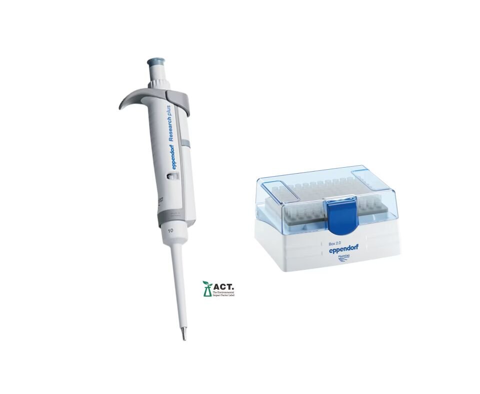 Eppendorf 3123000020 Research Plus Otomatik Pipet / 0,5 - 10 μl