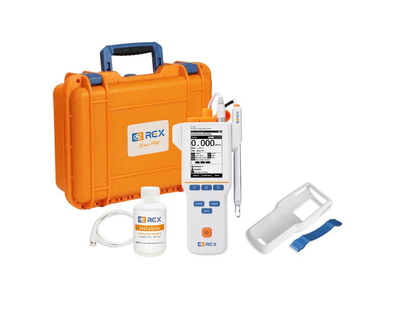 Inesa REX EC310F Portatif İletkenlik Ölçer - 0.00 μS/cm…500 mS/cm / -5...110 °C