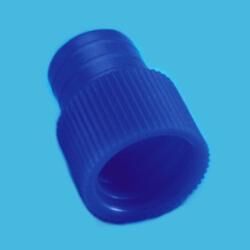 LP Italiana L118136 PE Tüp Kapağı,  12 mm Tüplere Uygun, Koyu Mavi  Ambalaj: 500 Ad.
