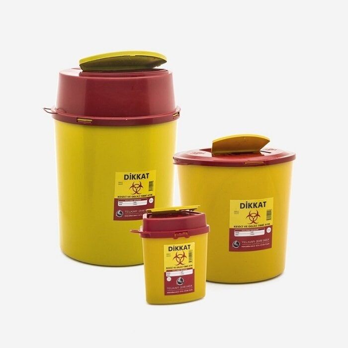 ISOLAB 062.80.901 atık kutusu - 1,3 lt (1 adet)