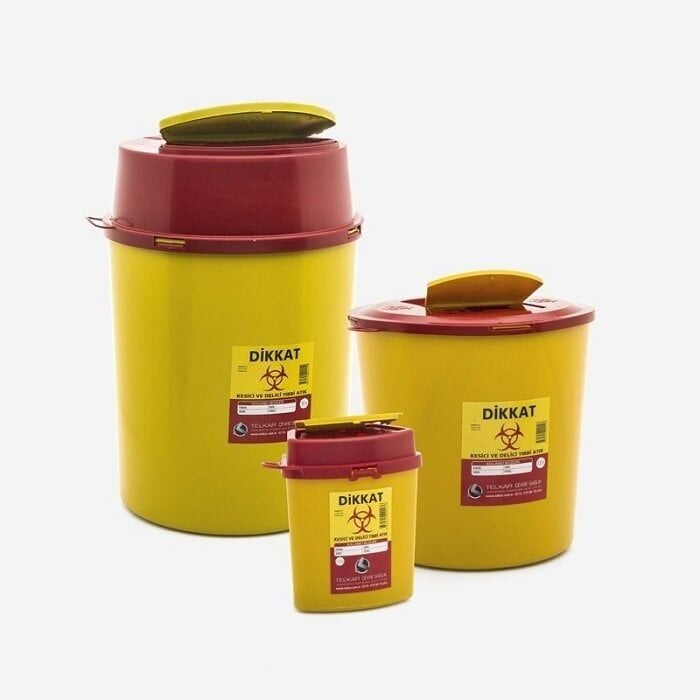 ISOLAB 062.80.905 atık kutusu - 5 lt (1 adet)