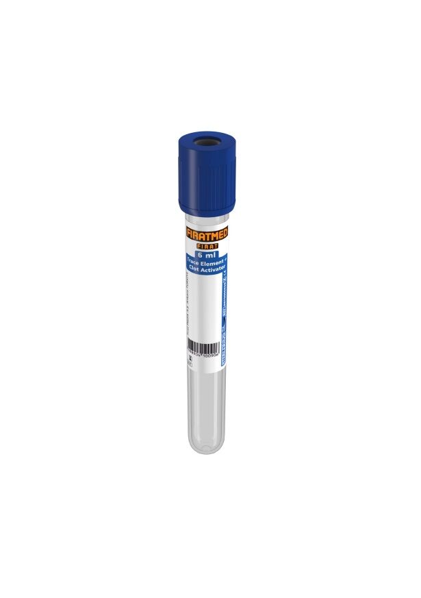 Fıratmed 6 ml  Cat Serum Eser Element-Pıhtı Aktivatoru Kan Tüpü 13X100 mm