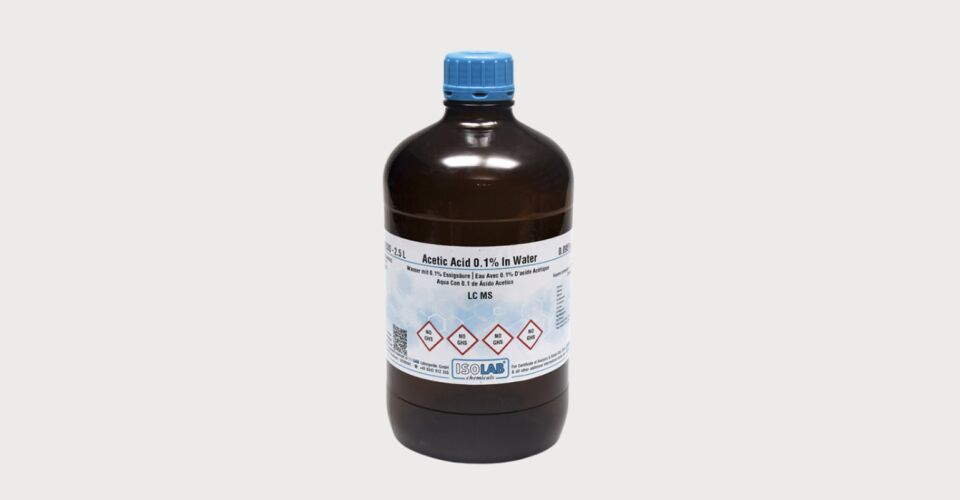 ISOLAB 901.068.2501 asetik asit %0,1