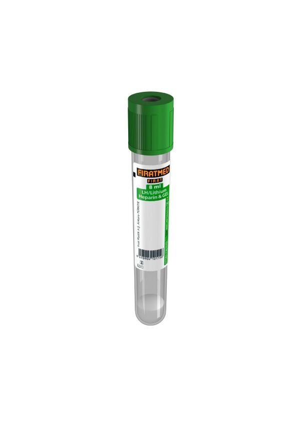 Fıratmed 10 ml  Lh Li-Heparin 3.2% Plazma Tüpü 16X100 mm