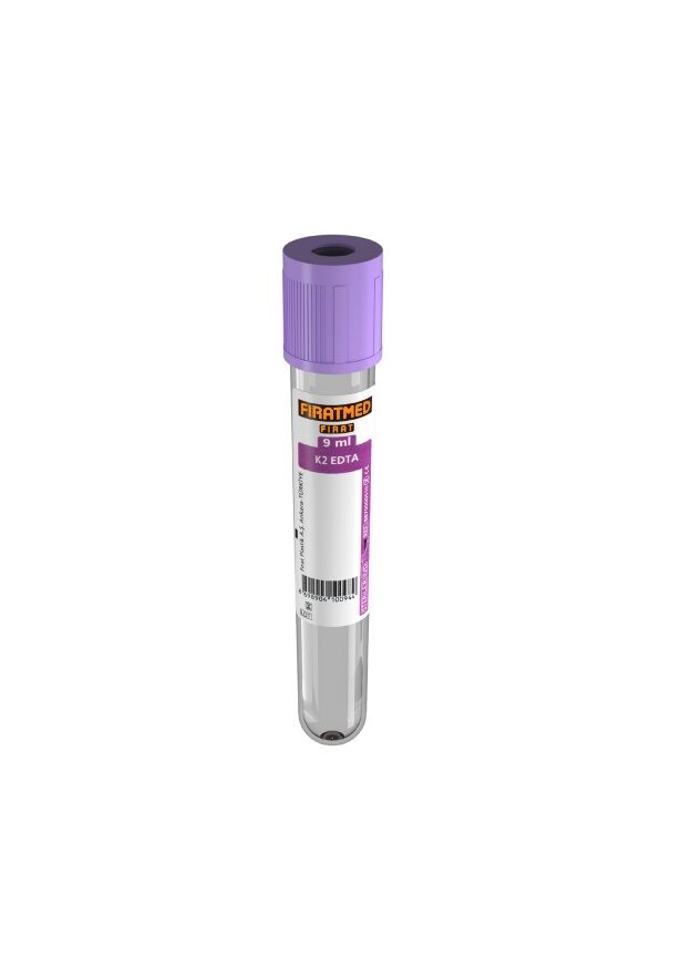 Fıratmed 10 ml K2 Edta Tüpü 16X100 mm $ Koli  İçi Adet/1200