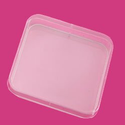 LP Italiana L125518 Petri Kutusu, Plastik PS 80 mm  Ambalaj: 10 Ad.