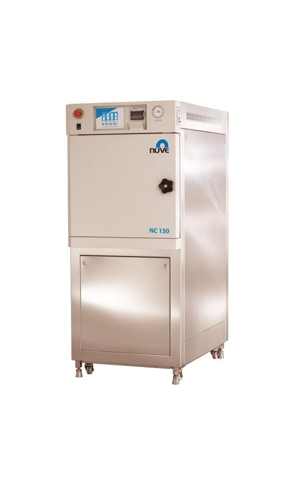 Nüve NC 150D Yatık Tip Buharlı Sterilizatör / Otoklav  | 150 L | 121°C - 136°C