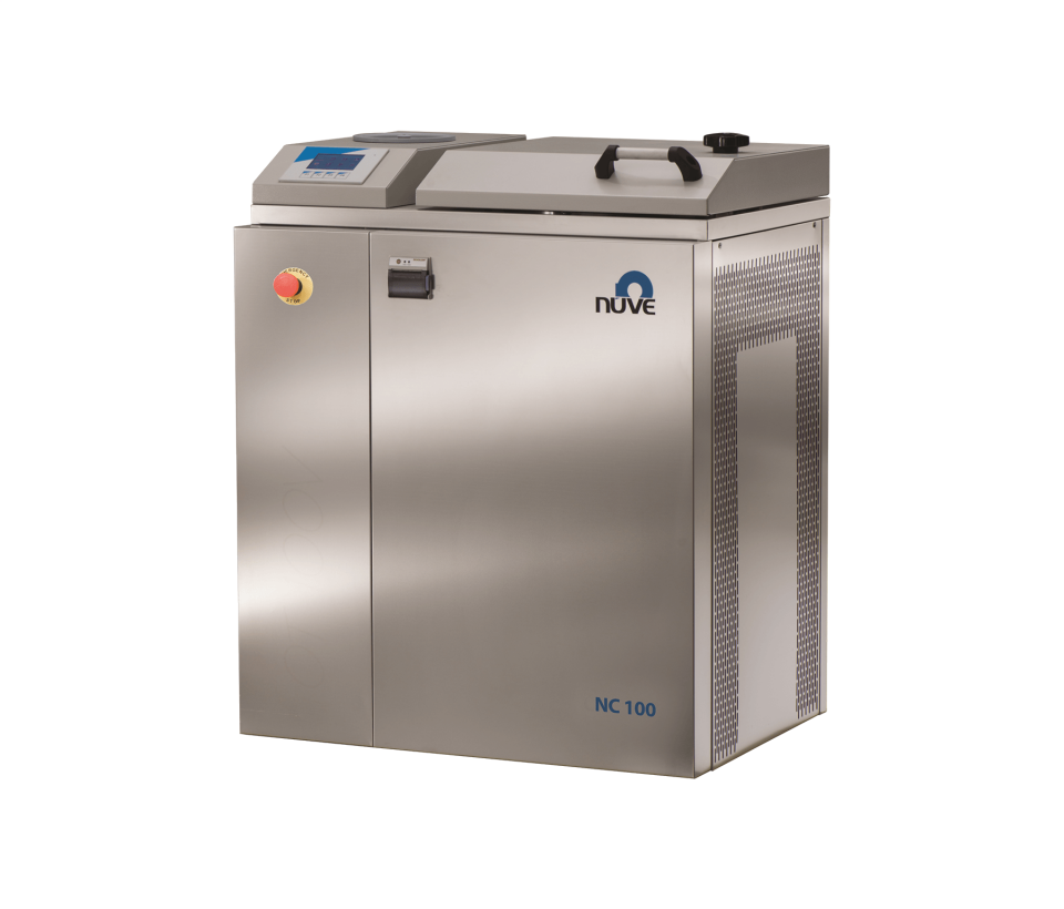 Nüve NC 100 Dikey Tip Buharlı Sterilizatör / Otoklav  | 104 L | 105°C - 136°C