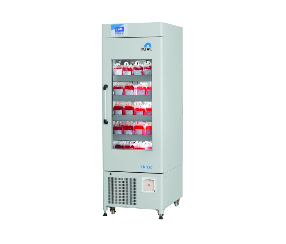 Nüve KN 120 Kan Saklama Dolabı | 304 L | 0°C / 10°C
