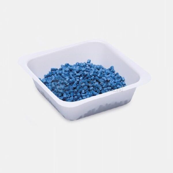 ISOLAB 037.19.250 tartım kabı - P.S - kare form - beyaz - 250 ml - gamma steril (10 adet)