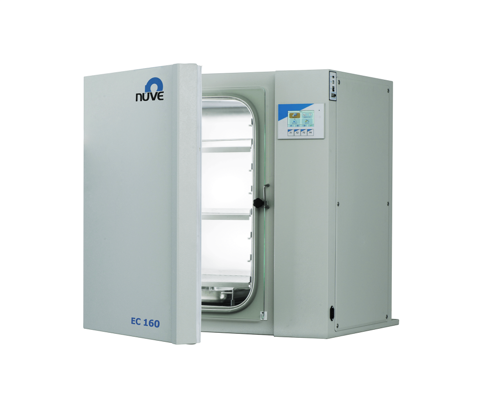 Nüve EC 160 CO2 İnkübatörü | 160 L | Ortam sıcaklığı +7°C / 50°C
