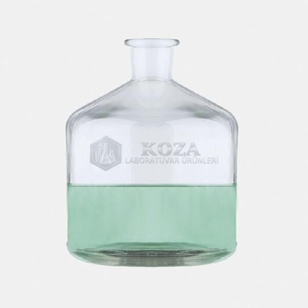 ISOLAB 020.07.010 otomatik büret şişesi - şeffaf - 2000 ml (1 adet )