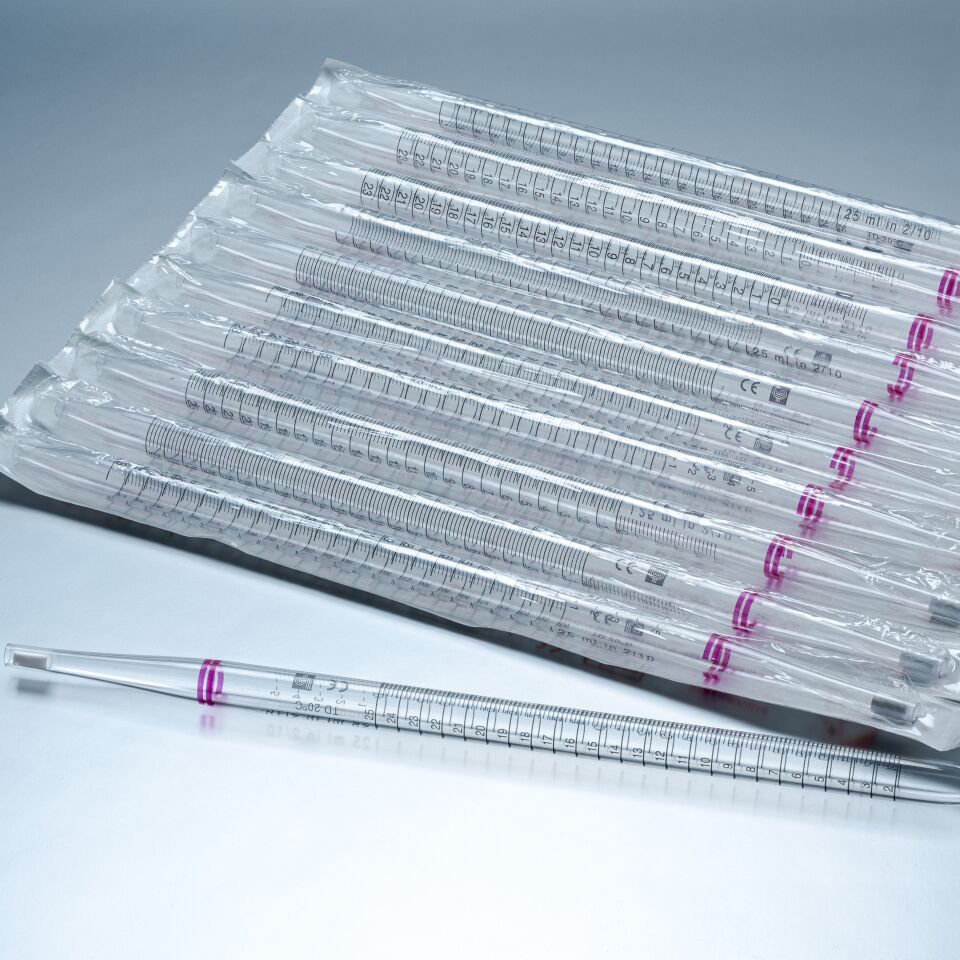 LP Italiana L162510 Serolojik Pipet, Plastik, Tek Kullanımlık, Pyrogen free, 25 ml tek tek poşette  Ambalaj: 50 Ad.