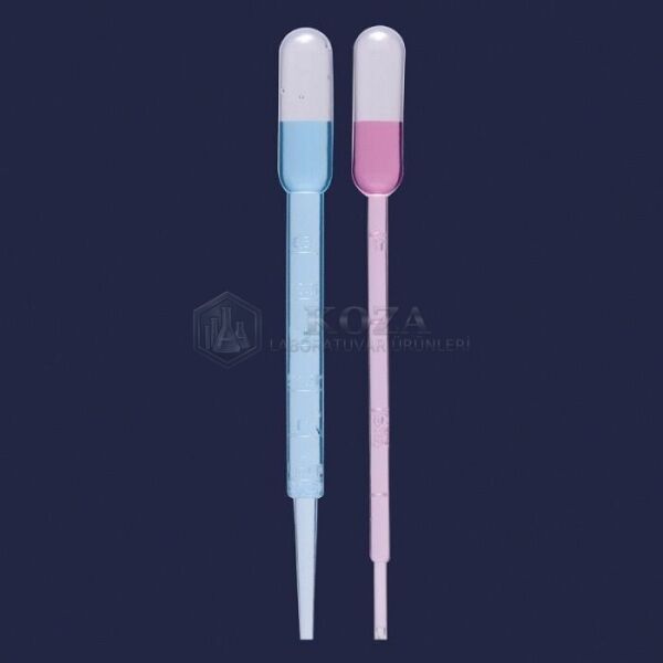ISOLAB 084.02.003 pastör pipetleri - P.E - 1 ml - kutu içinde (500 adet )