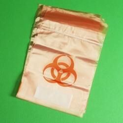 LP Italiana L172045 Kilitli Numune Taşıma Poşeti, PE, Pembe  Ambalaj: 2000 Ad.
