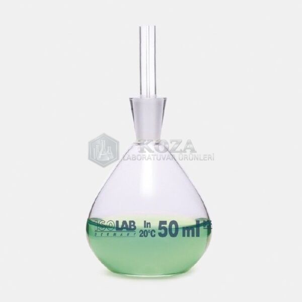ISOLAB 023.01.050 piknometre - kalibresiz - 50 ml (1 adet)