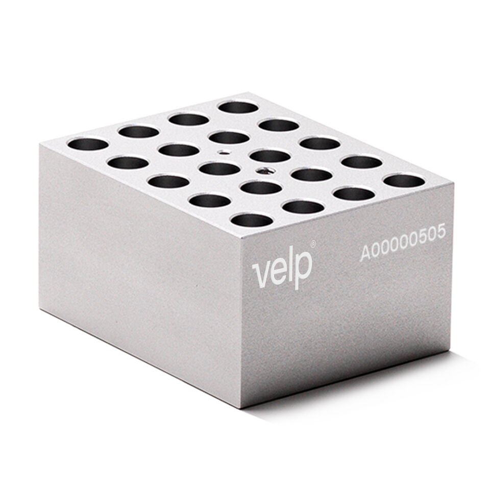 VELP A00000505 MCT-W20-V015-A Blok 20x1,5 ml mikrosantrifüj tüpleri