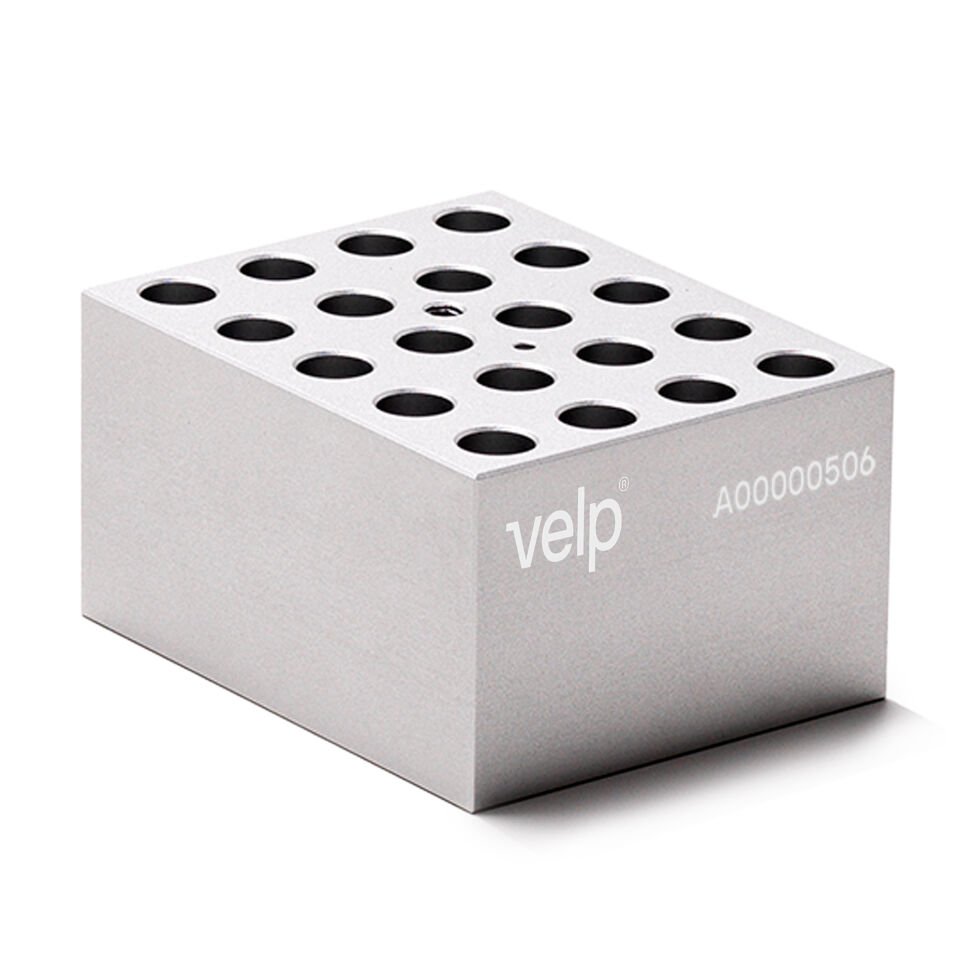 VELP A00000506 MCT-W20-V015-B Blok 20x1,5 ml mikrosantrifüj tüpleri