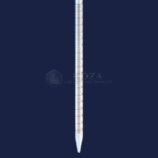ISOLAB 021.11.025 pipet - cam - dereceli - A kalite - amber skala - 25 ml (10 adet )
